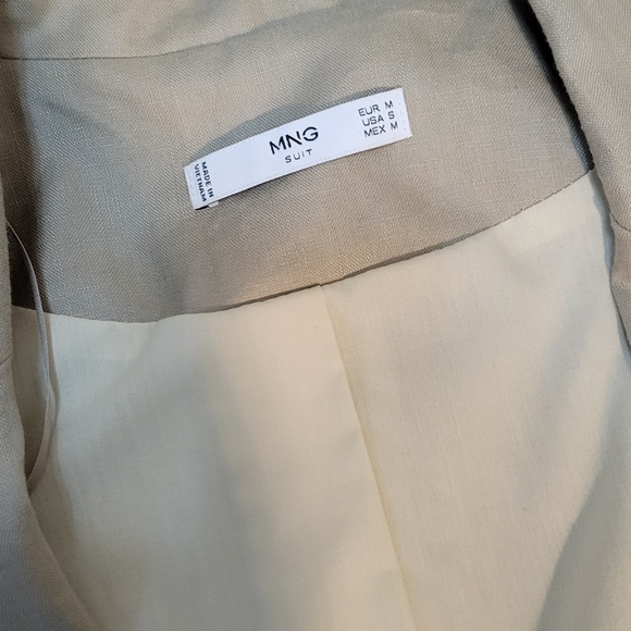 Mango Linen Beige Casual Suite - Picture 11 of 14
